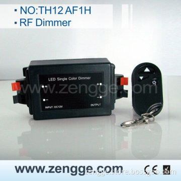 2013 new products on market! DC12V single color LED dimmer controller with RF remote control
